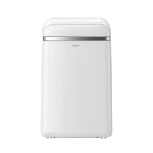 Weiße Comfee Klimaanlage PAC 12000, mobiles Klimagerät für Innenräume.