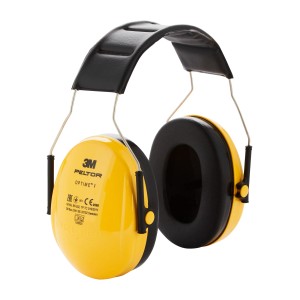 3M Peltor Optime H510A Kapselgehörschutz, gelb/schwarz, für komfortablen Gehörschutz.