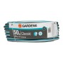 Gardena Gartenschlauch Classic, 50 m, 19 mm (3/4 Zoll), aufgerollt.