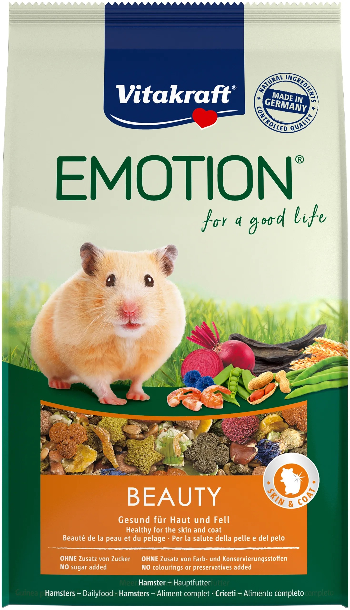 Vitakraft Emotion Beauty All Ages - Mangime Per Ratti 600g
