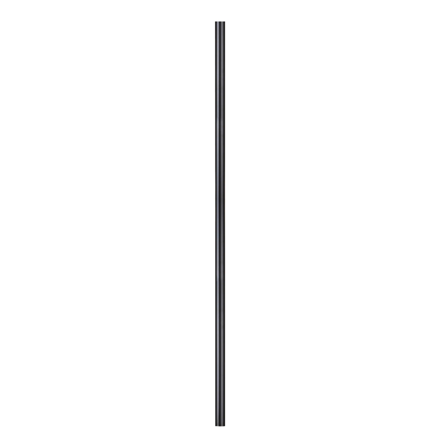 Stahlrohr, 200cm, Ø 2,7cm, schwarz matt, für Möbelbau.