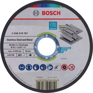 Bosch Trennscheibe Gerade Standard for Metal Ø 22,23 mm x 115 mm