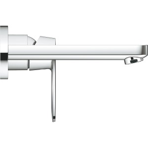 Grohe Eurosmart Cosmopolitan 2-Loch-Waschbeckenarmatur in Chrom, Ausladung 17cm.