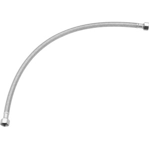 Flexibler Edelstahl-Schlauch, 3/8 x 3/8 Zoll, 500 mm, für Küchenarmaturen.