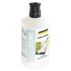 Flasche Kärcher 3-in-1 Stein- und Fassadenreiniger, 1 Liter.