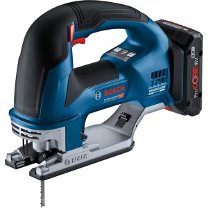 Bosch Professional Akku-Stichsäge GST 18 V-155 BC mit Akku und L-Boxx.