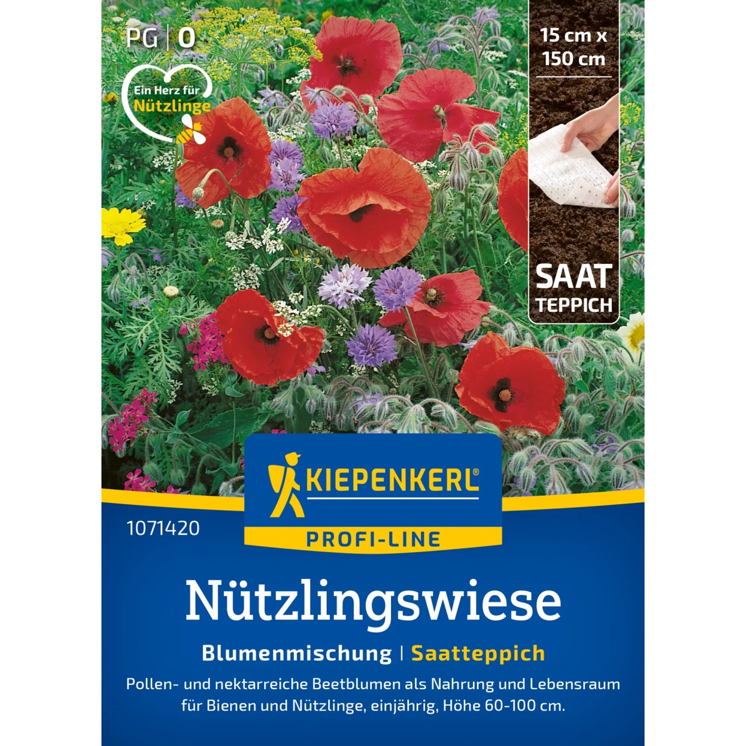 Kiepenkerl Saatgut Blumenmischung Ntzlingswiese, Saatteppich kaufen bei OBI
