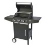 El Fuego Gasgrill San Angelo mit 3 Brennern, Seitenablage und Unterschrank.