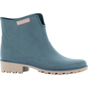 Blaue Blackfox Stiefelette Preston Gr. 37 in Wildleder-Optik für Garten und Freizeit.