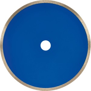 Blaue LUX Diamant-Trennscheibe 230 mm für Fliesen, Vollrand.