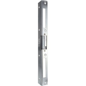 Verzinkter elektrischer Türöffner mit Schließblech für DIN links/rechts Türen.