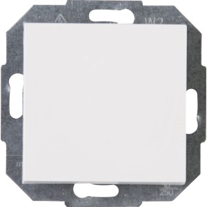 Kopp Taster Athenis in Reinweiß für Schalterprogramme.