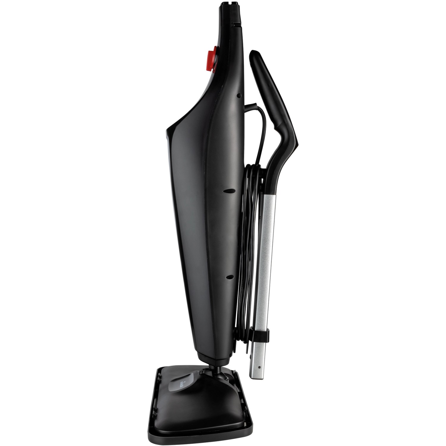 Vileda Steam Plus XXL Dampfreiniger, schwarz, mit extra großer Bodenplatte. Ideal für hygienische Reinigung.
