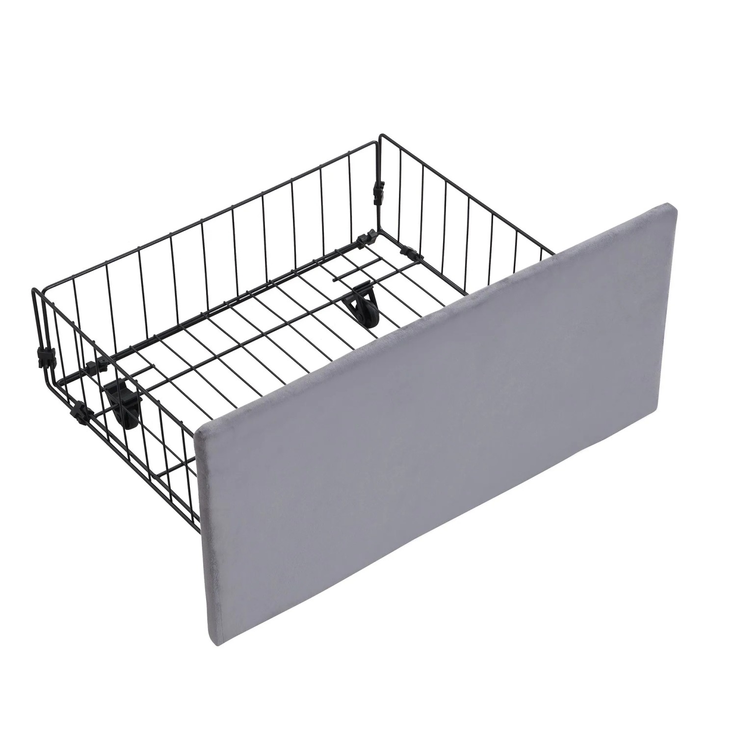okwish Polsterbett 140x200cm mit 3 Schubladen Schlafzimmer Grau ohne Matratze_9