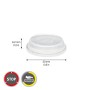Wagner Elastikpuffer-Set EH3004 Ø 20 mm x 6 mm Transparent 16-tlg._5