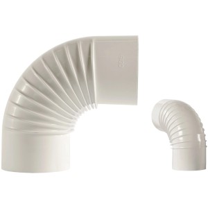 Bertrams Rippenbogen 90° für Gas-Kamine, pulverbeschichtet, Ø 1. Zubehör für Kamine & Öfen.