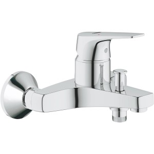 Grohe Einhand-Wannenbatterie BauFlow Chrom