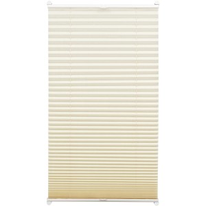Gardinia EasyFix Thermo-Plissee, elfenbeinfarben, 40x130 cm, mit zwei Bedienschienen zur einfachen Fensteranbringung.