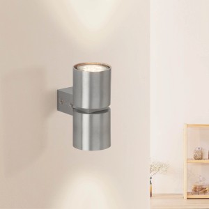 Brilliant LED-Wandleuchte Izon 2-flammig Aluminium