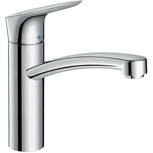 Hansgrohe Logis Küchenarmatur, 160 mm, Chrom, Einhebelmischer mit schwenkbarem Auslauf.