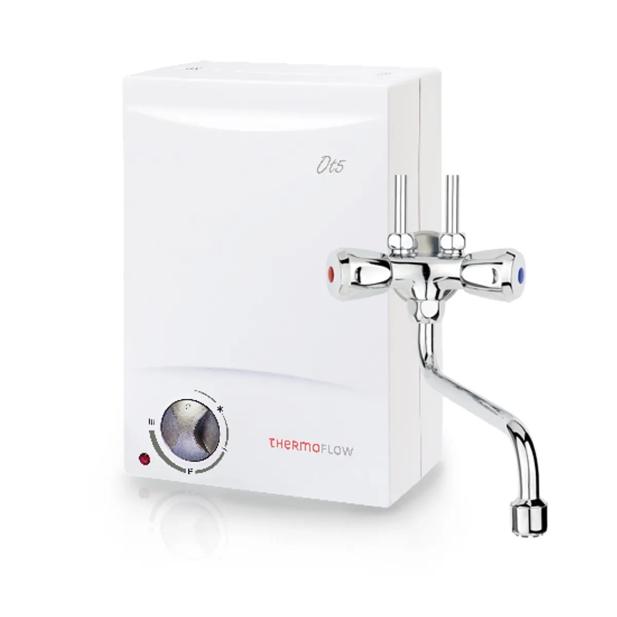 übertisch Boiler 5 Liter Mit Armatur Thermoflow Obertischspeicher THERMOFLOWSETO 5 Liter mit Armatur QMIX10