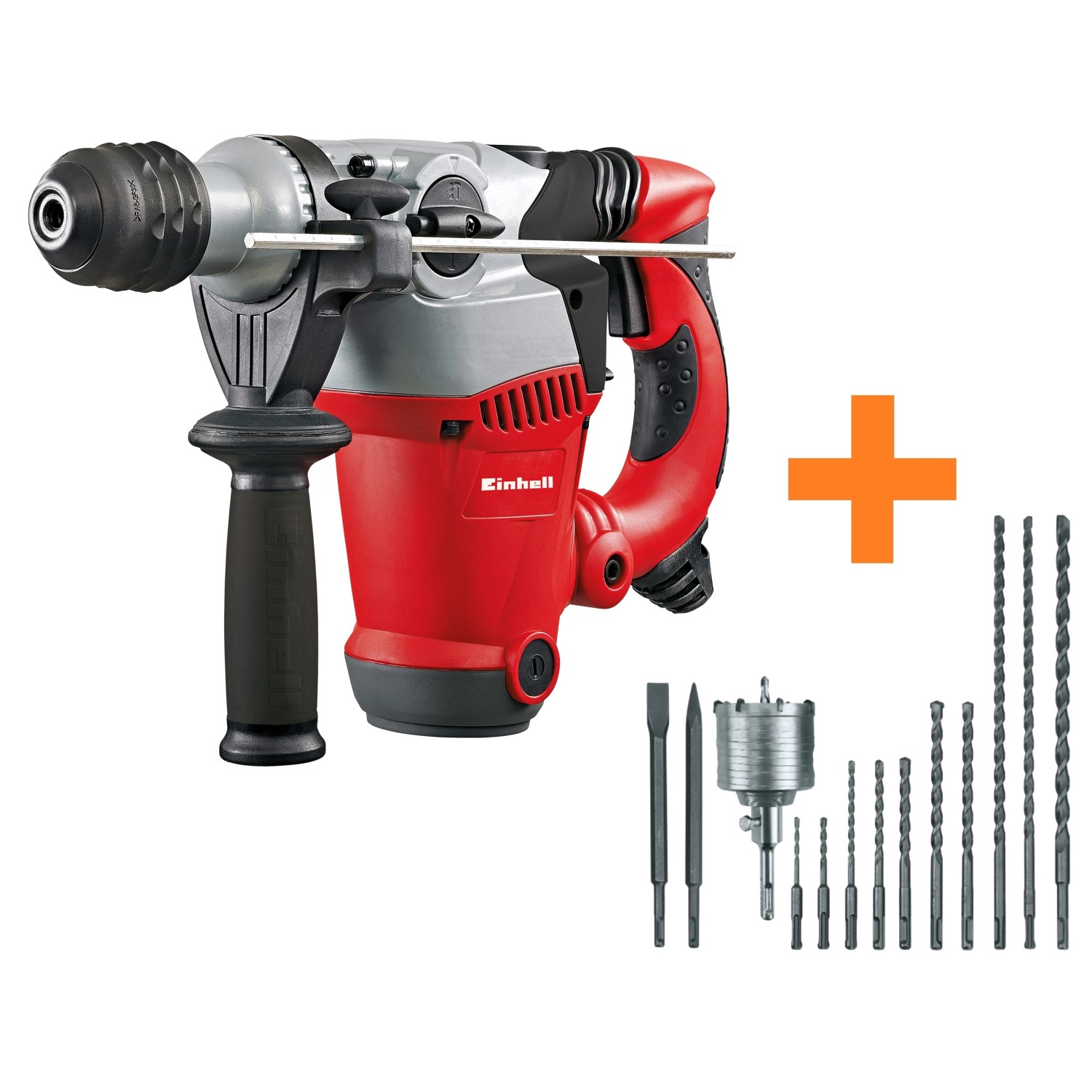 Einhell 1250 W Bohrhammer RTRH 32 inkl. Tiefenanschlag mit Koffer