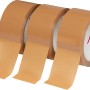 Packband-Set, braun, 3 Rollen à 66m x 48mm, zum Verkleben von Paketen.