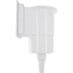 Steinbach Skimmer-Set S1 für Stahlwandbecken, bestehend aus Skimmer, Düse und Saugplatte.