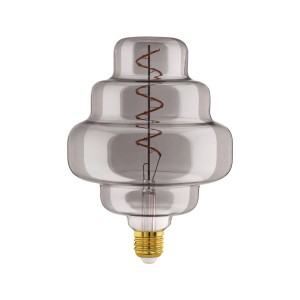 Eglo E27 LED Leuchtmittel, 4 W, in dekorativer Form mit sichtbarem Glühfaden.