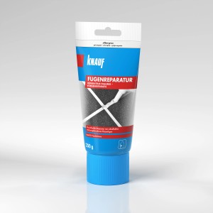 Tube Knauf Fugenreparatur Silbergrau 250g für Fliesenfugen.