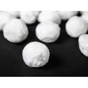 Steinbach Filterbälle, 700g Packung für Sandfilteranlagen. Weiße Filterkugeln aus Polyethylen.