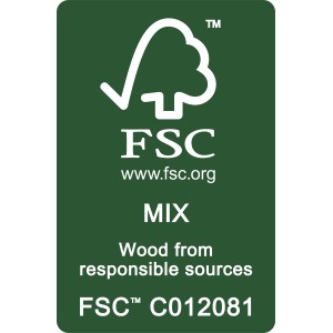 FSC Mix Label für MDF-Bilderrahmen Yellowstone