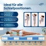 AM Qualitätsmatratzen Premium 1000 Federn/2 m² Taschenfederkernmatratze Made in Germany 120x220cm H5_3