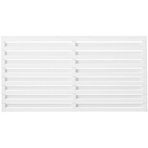 Plus Holz Vorgartenzaun Osaka Nadelholz Weiß 180 cm x 93 cm