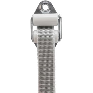 Schellenberg Rollladen-Gurtführung Standard Maxi, 45 mm, Weiß, mit Gurtband.