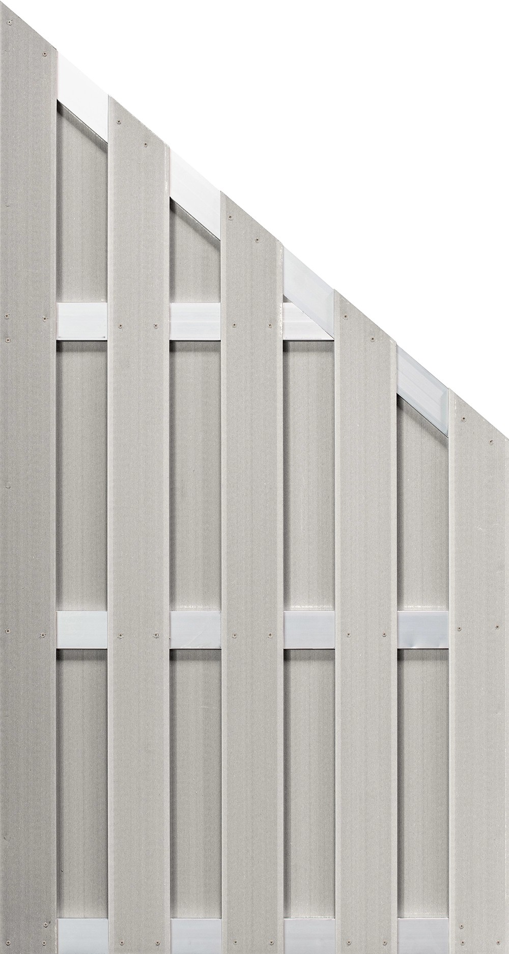 Elephant WPC Zaun Grace Line Grau 180/90 cm x 90 cm x 3,3 cm kaufen bei OBI