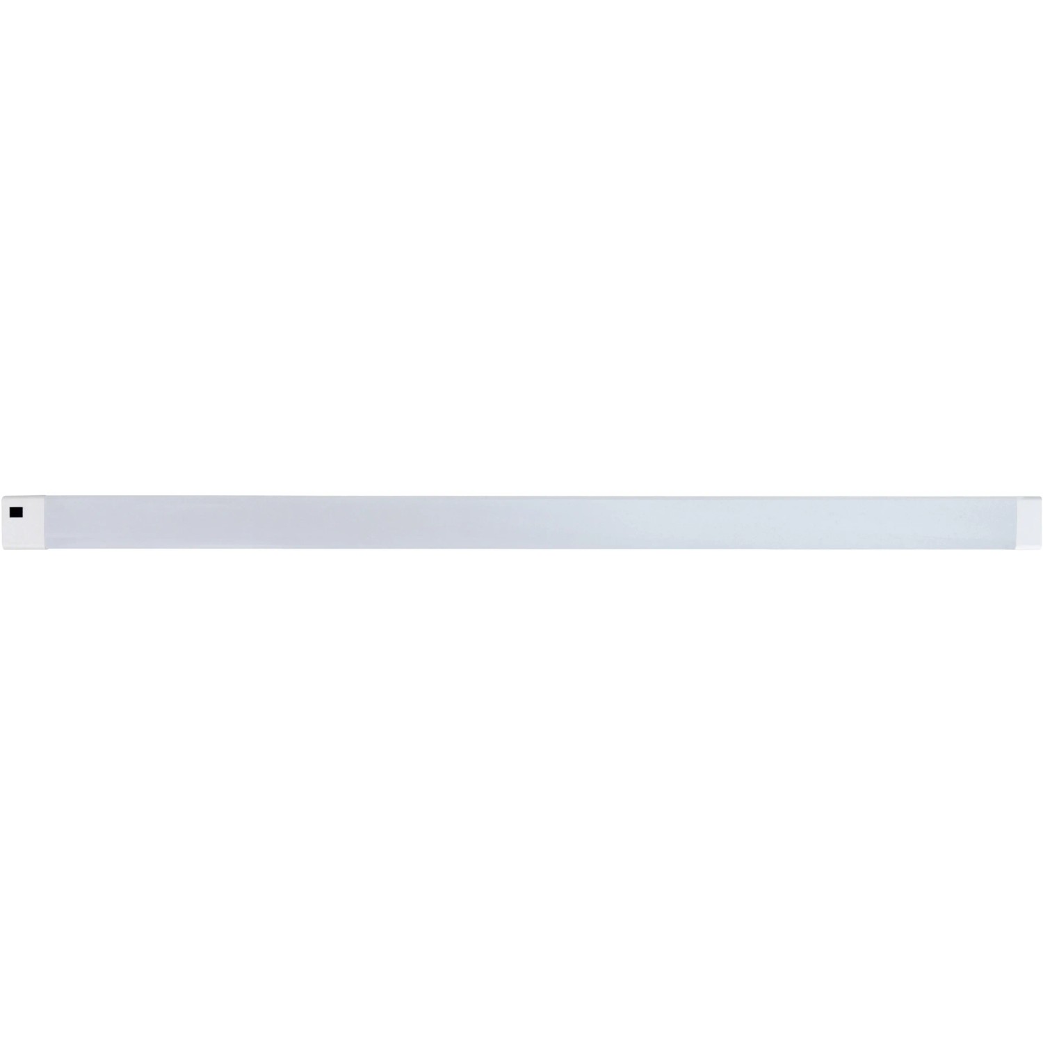 Weiße e2 elektro LED-Lichtleiste Plan S, 10 W, 3.000 K, für Decken- oder Unterbaumontage.