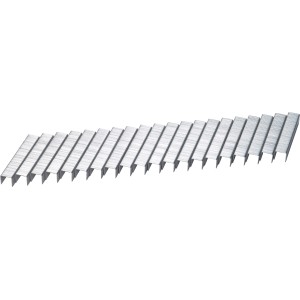 LUX Flachdrahtklammern, 10,6 mm x 14 mm, 1.000 Stück, für Tacker, verzinkt.