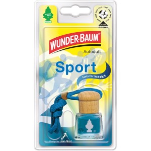 Wunderbaum Duftflakon Sport, Auto Lufterfrischer mit sportlichem Duft.