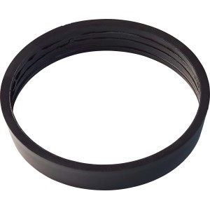 Schwarze Keildichtung 1 1/2 aus Hart-PVC für Siphons und Tauchrohre.
