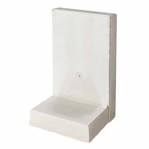 Grauer L-Stein Bewehrt, 80x49x45x12 cm, zur Beet- und Hangbefestigung.