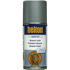 Belton Special Bronze-Lack Spray Silber glänzend, 150ml Dose für Antik-Effekte.