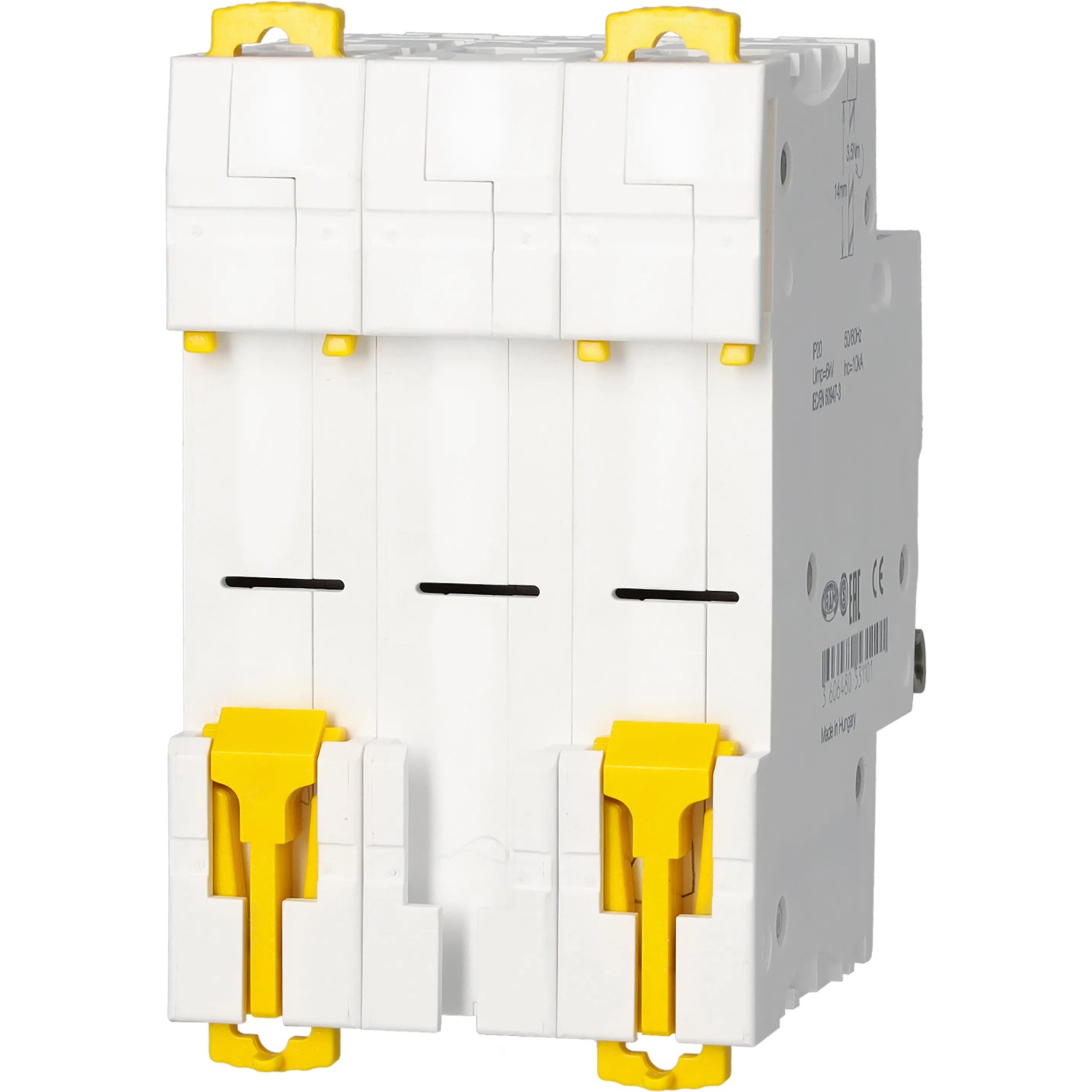 Interruttore magnetotermico 3 poli 1A Curve C OMU OMB06301C