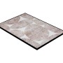 Beige Schöner Wohnen Fußmatte Miami mit Steine-Muster, 50x70 cm. Schmutzfangmatte für den Innenbereich.