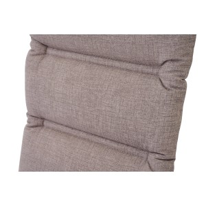 Siena Garden Sesselauflage Comfort, 120x48x7 cm, Taupe, gesteppt.