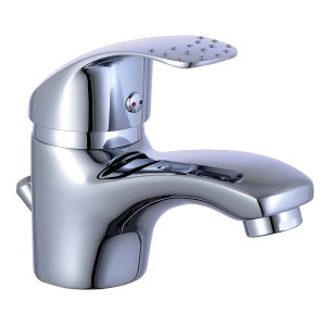 Glänzende Eisl ROMA Waschtischarmatur aus Chrom für das Badezimmer.