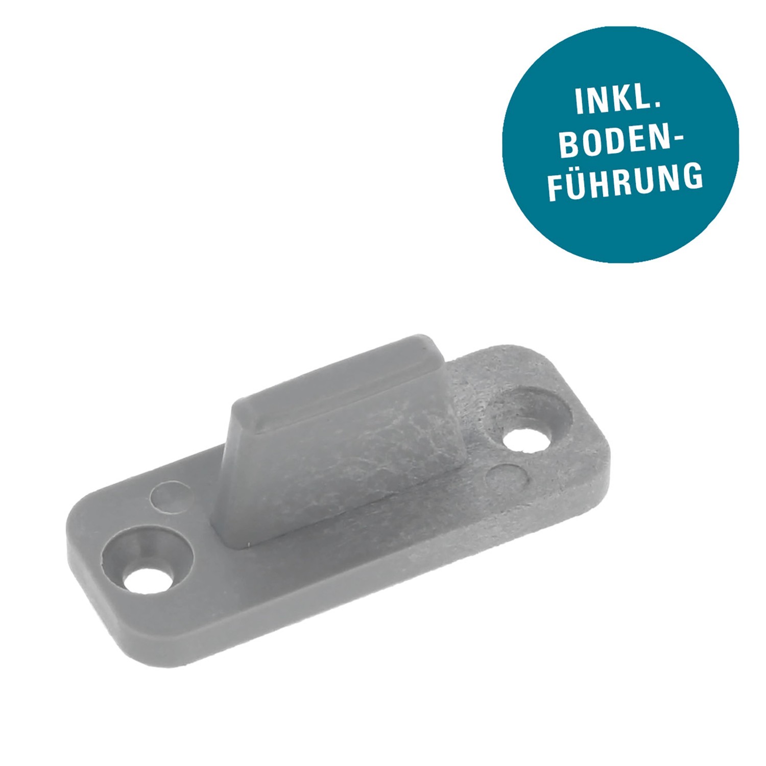 Bodenführung für Novadoors Schiebetür-Set Ontario Bianco, inklusive.