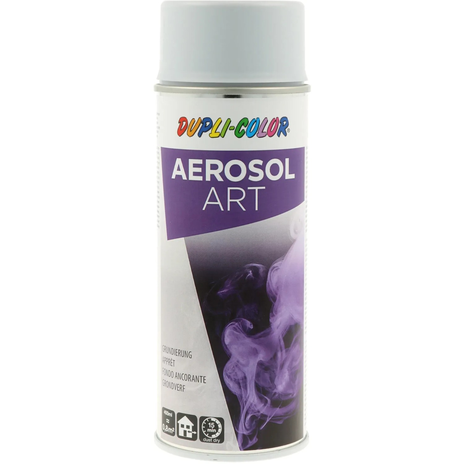 Dupli-Color Aerosol-Art Grundierung, graues Lackspray für Lackreparatur, 400ml.