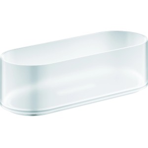 Grohe Selection Duschablage aus Glas, zur Montage mit Handtuchhalter, Badregal.
