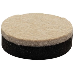 Wagner Filzpads-Set EH1345 Ø 45 mm x 15 mm Braun 2-tlg.